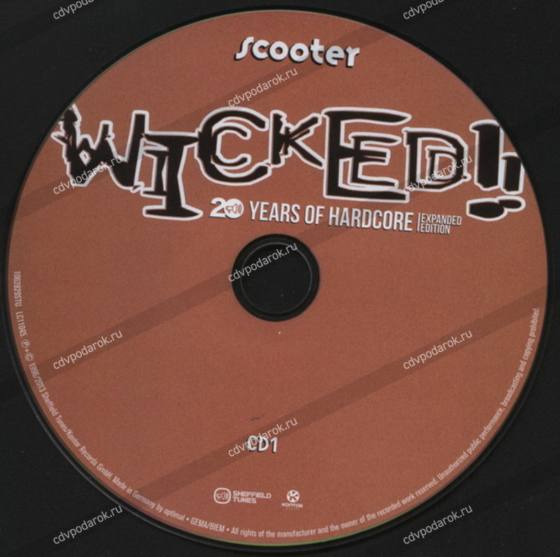 Scooter Wicked Years Of Hardcore Cds