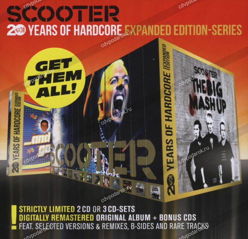 Scooter Wicked Years Of Hardcore Cds